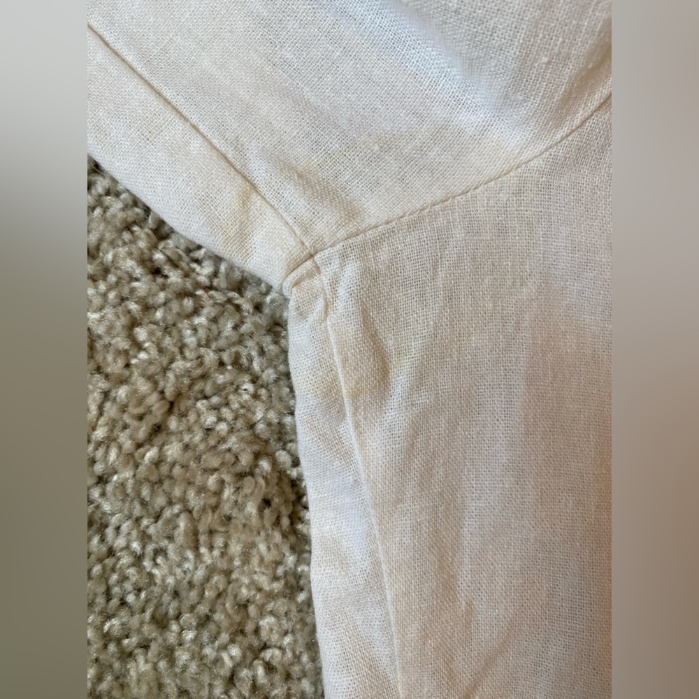 Linen Cropped Jacket - Picture 8 of 9